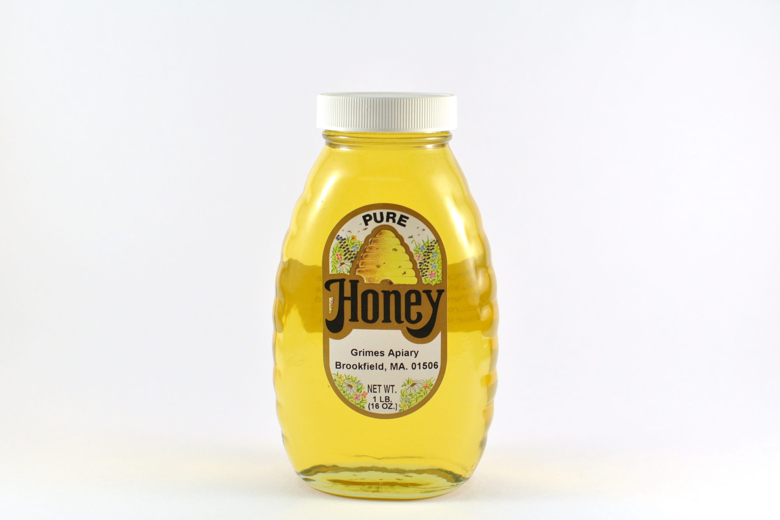 1lb Pure Wildflower Honey